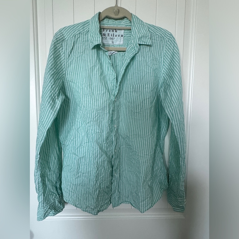 Frank and Eileen Barry Crinkle Blouse